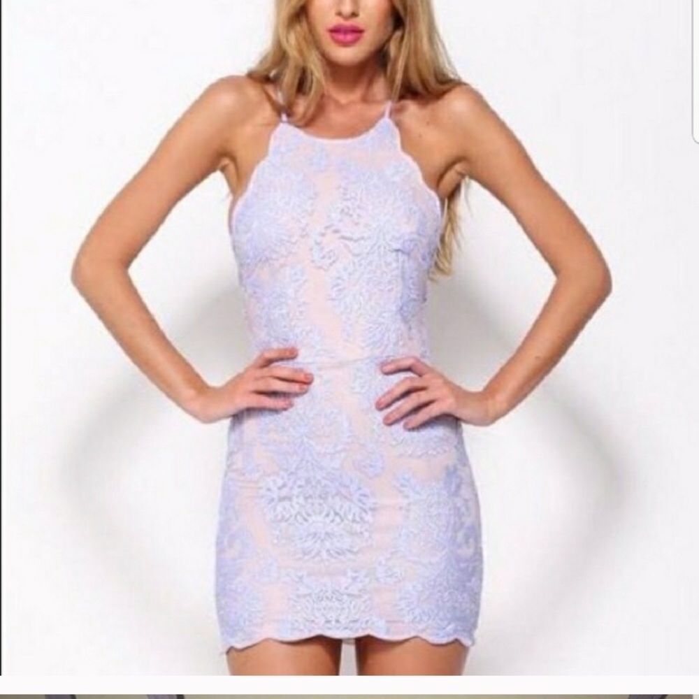 Bedroom whispers lilac dress